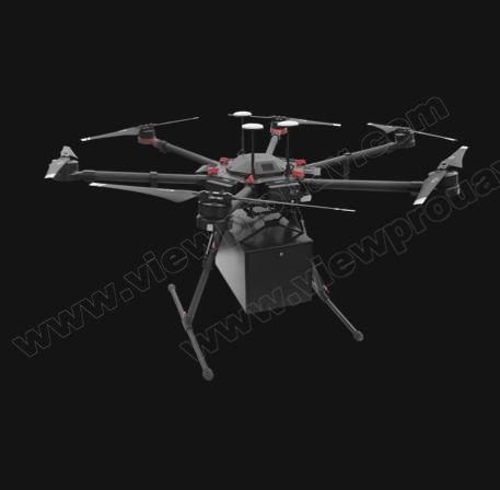 Drop Box for Drone Delivery DJI M600 Compatible with Quick Release Mechanism2